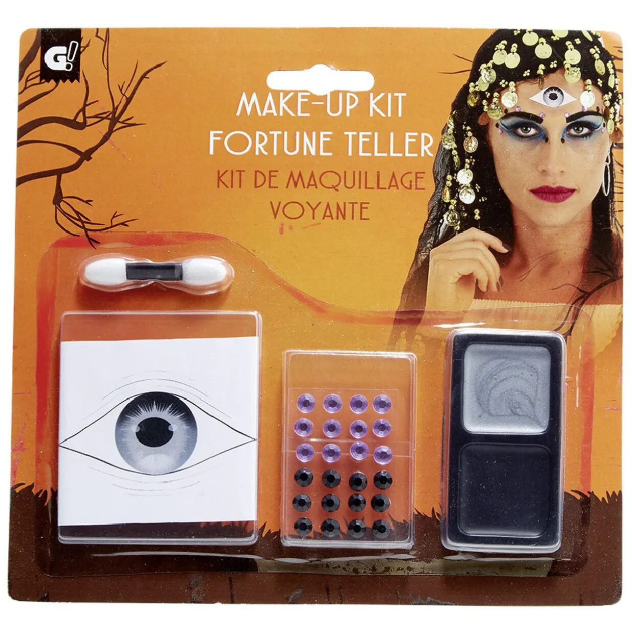 Kit de maquillage gras diseuse de bonne aventure
