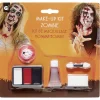Kit de maquillage Halloween zombie blanc rouge noir