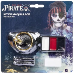 Kit maquillage Halloween pirate blanc