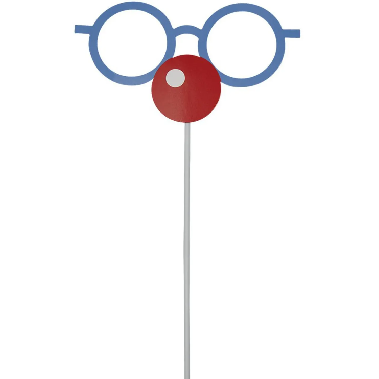 Kit photo booth clown circus 10 pièces