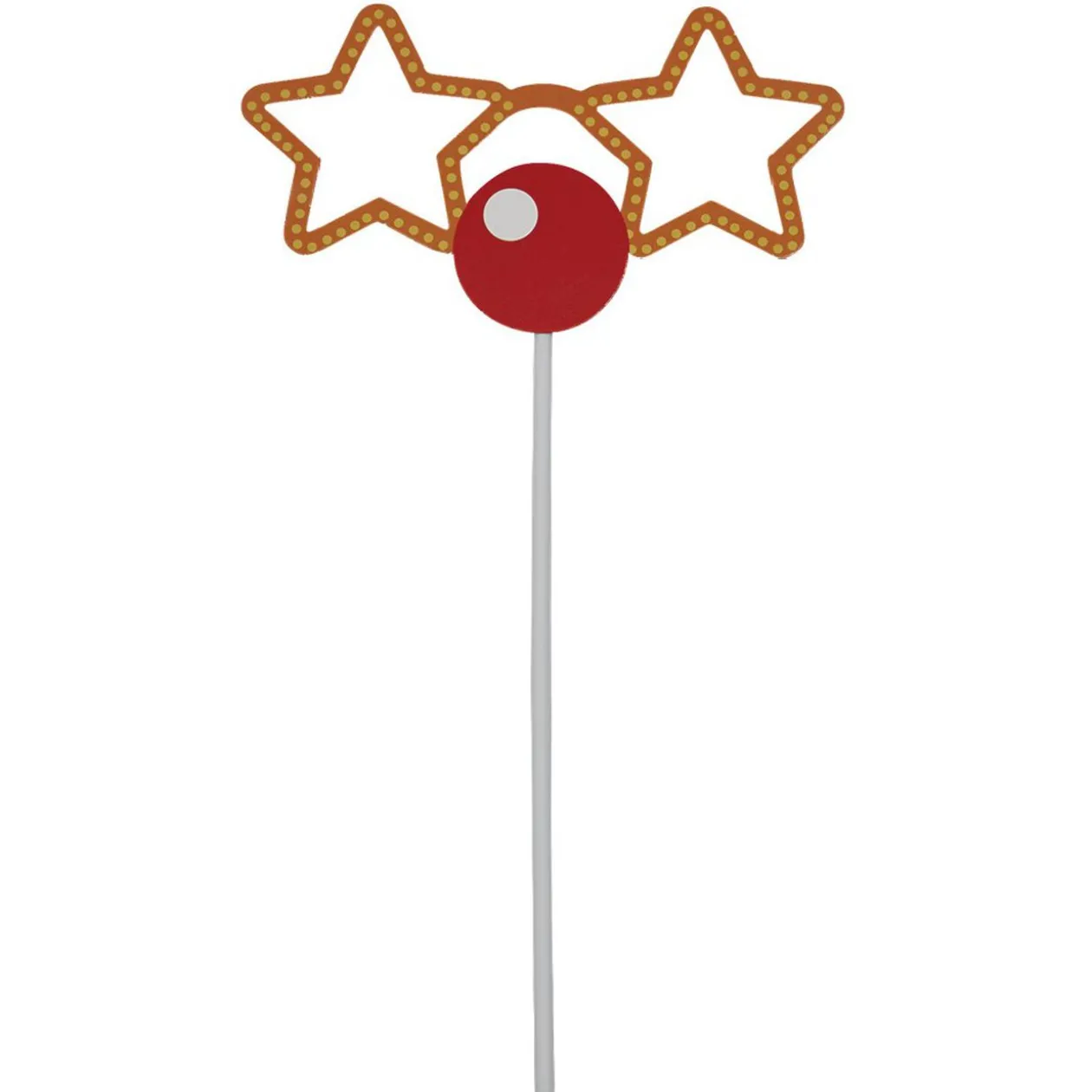 Kit photo booth clown circus 10 pièces