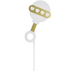 Kit photobooth baby doré x10