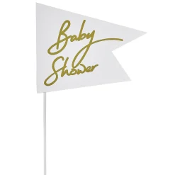 Kit photobooth baby doré x10