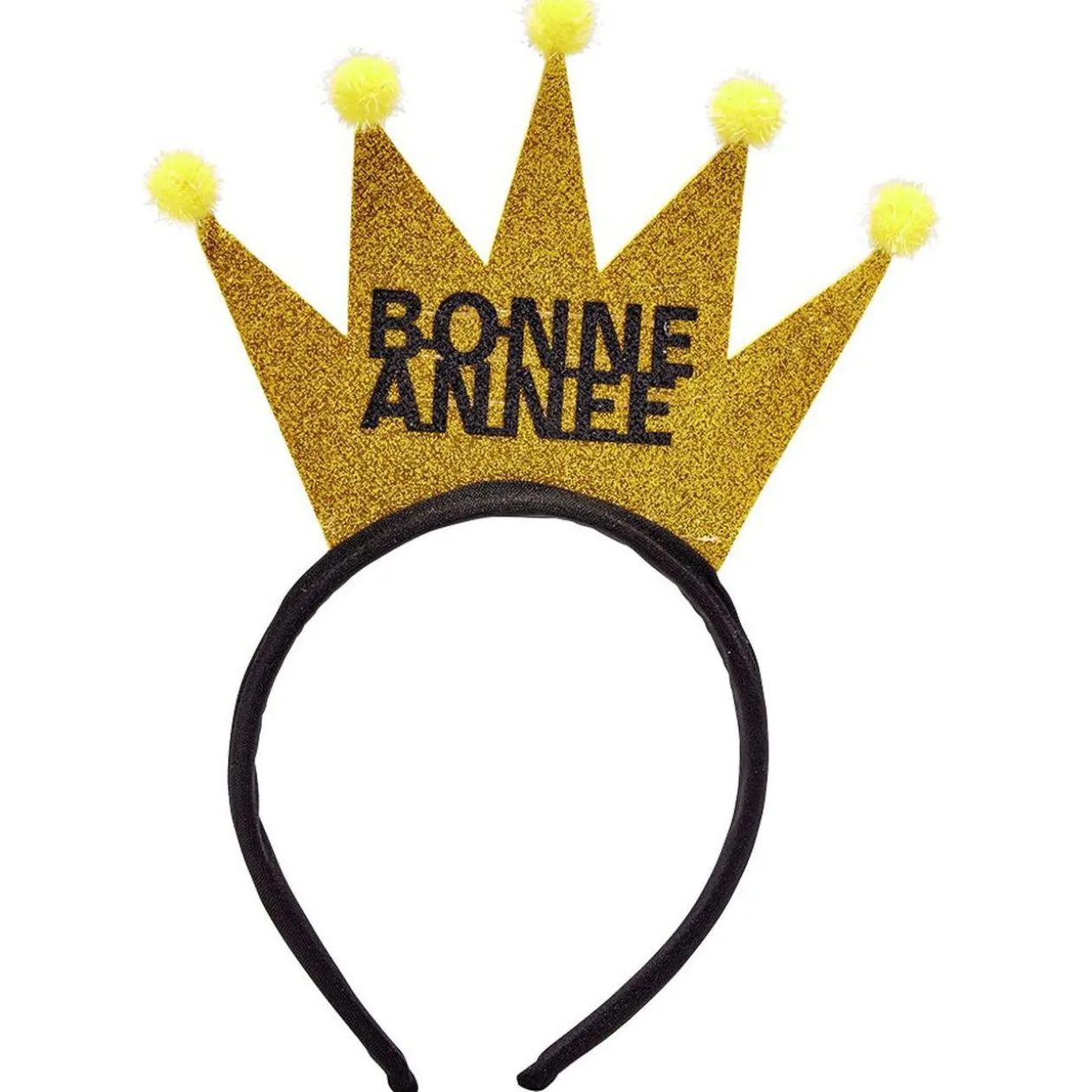 Kit serre-tête avec noeud Bonne année