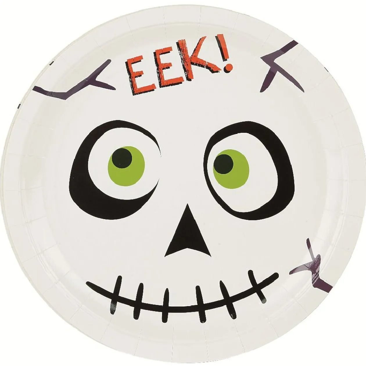 Kit serviette + assiette jetable Halloween x10