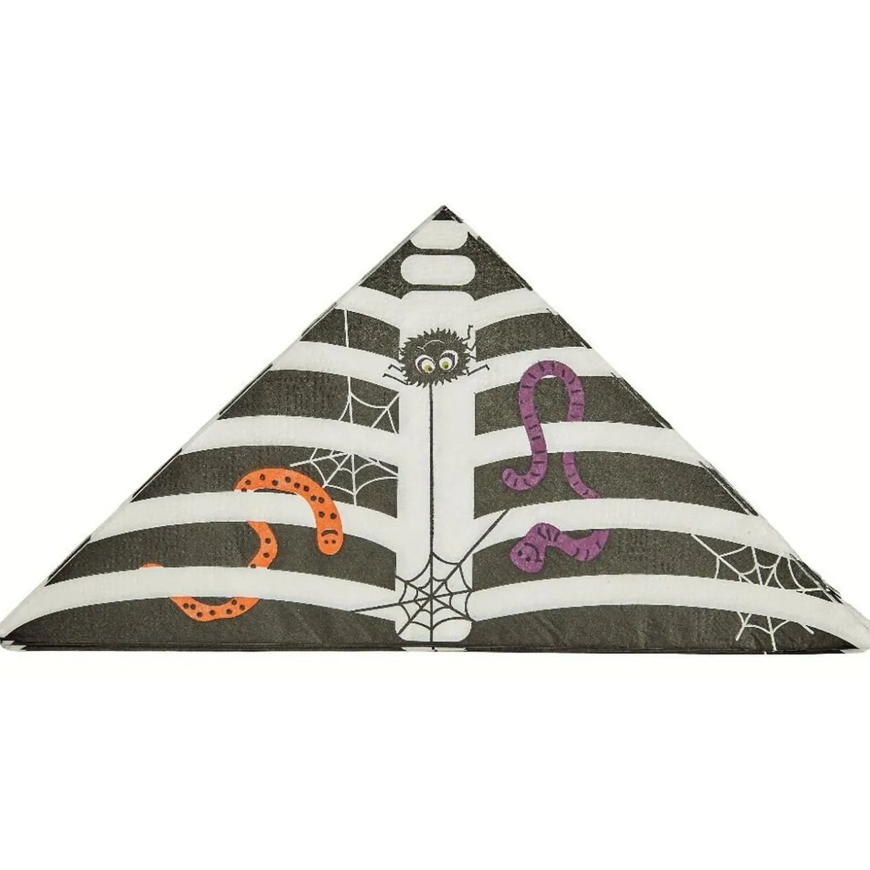 Kit serviette + assiette jetable Halloween x10