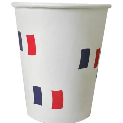 Kit vaisselle jetable Euro 2021 France pour 8 personnes