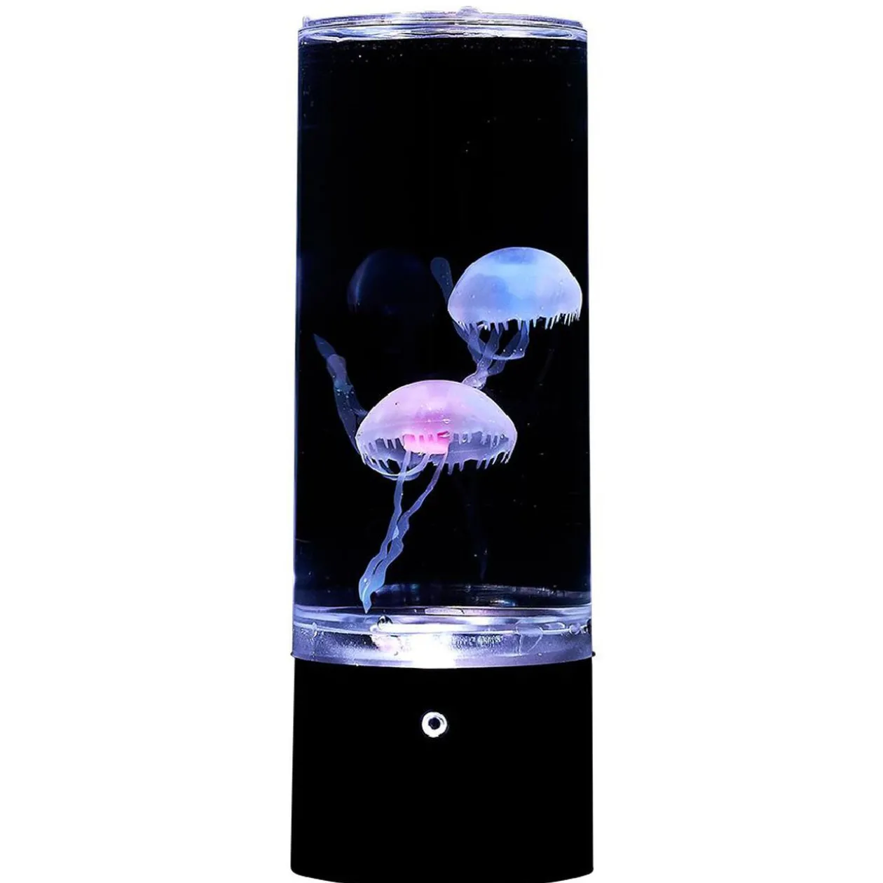 Lampe méduse couleurs changeantes Ø10,5xH29cm