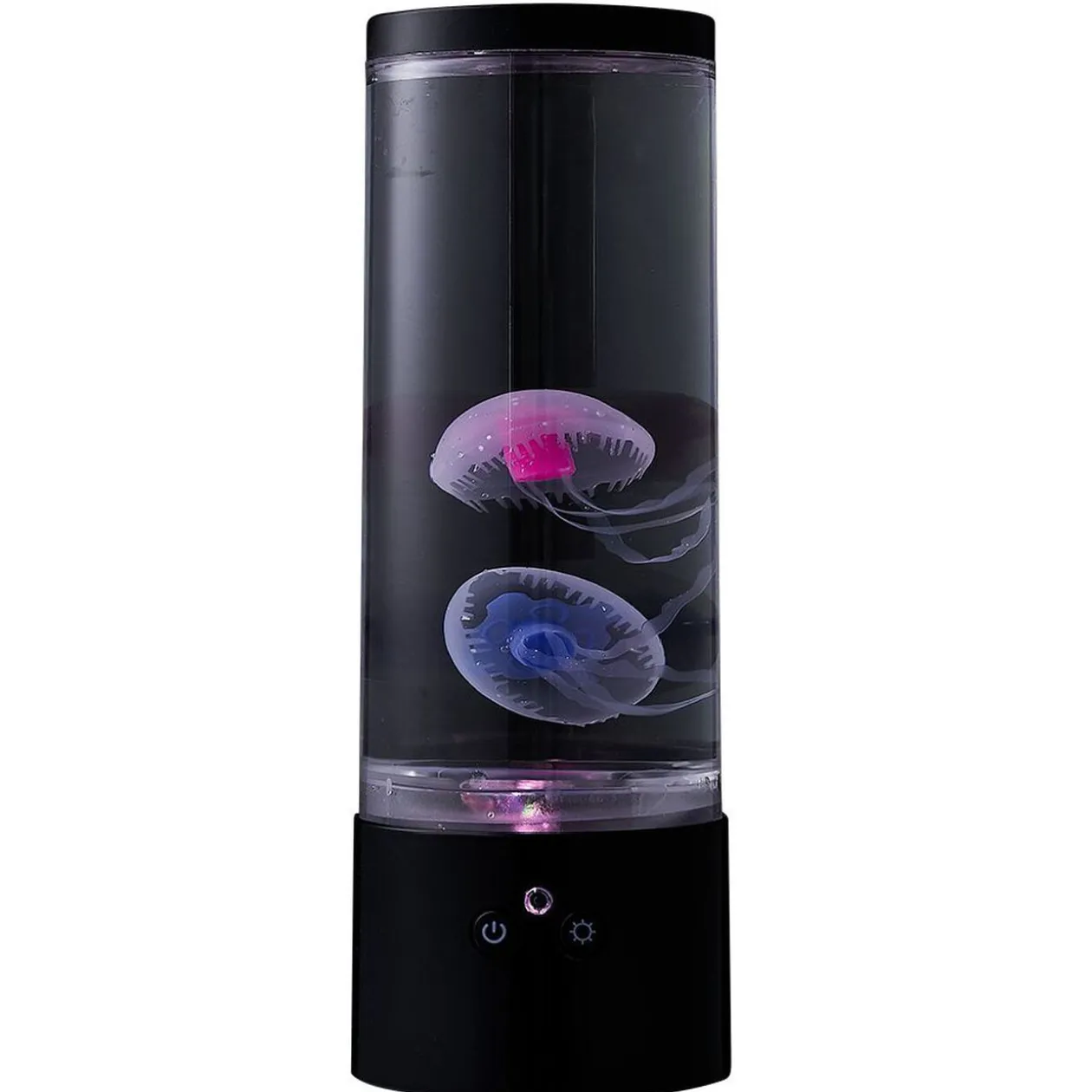 Lampe méduse couleurs changeantes Ø10,5xH29cm