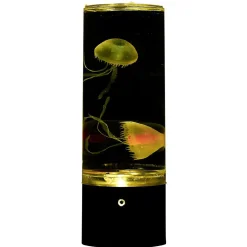 Lampe méduse couleurs changeantes Ø10,5xH29cm