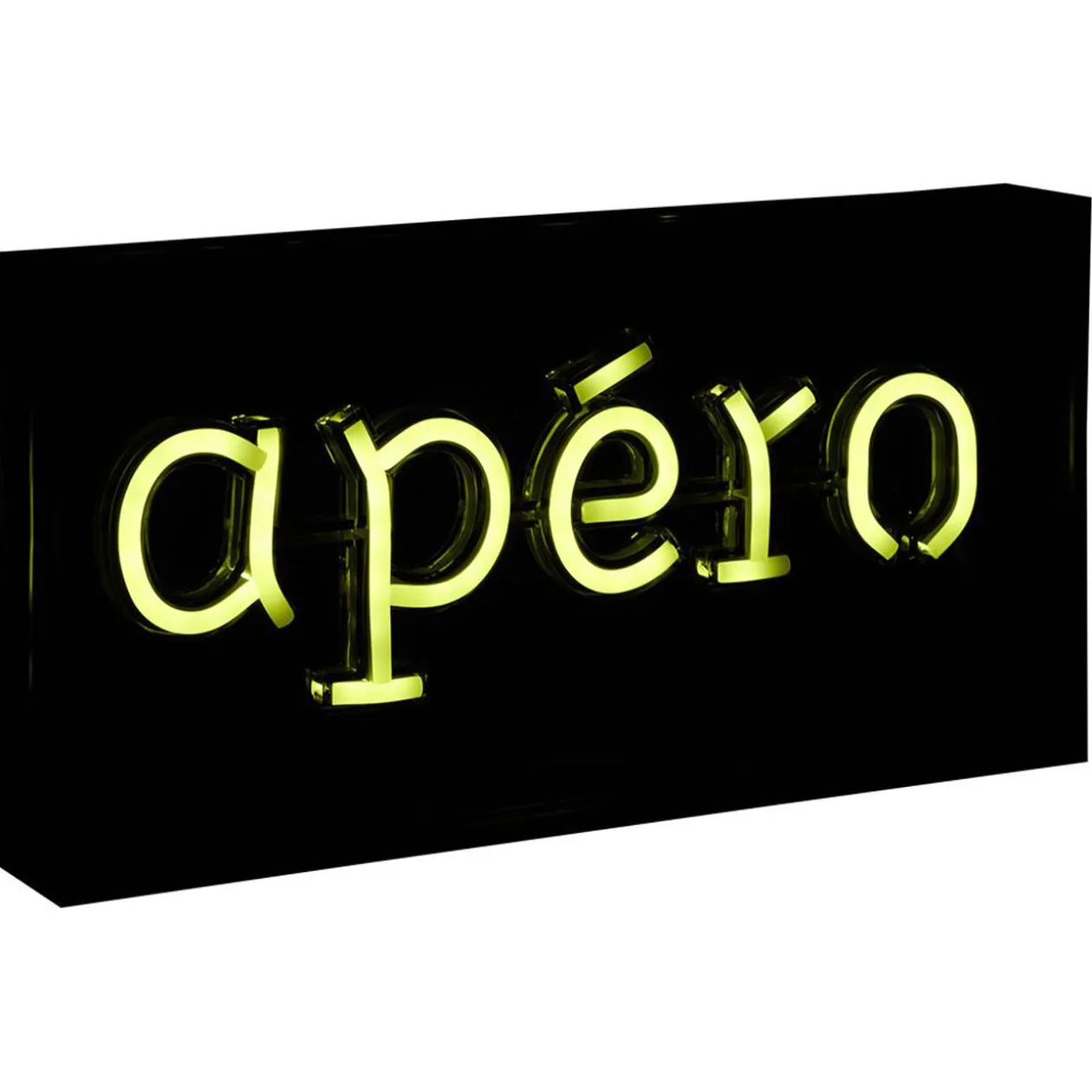 Lampe néon APÉRO 30x4,6xH15cm