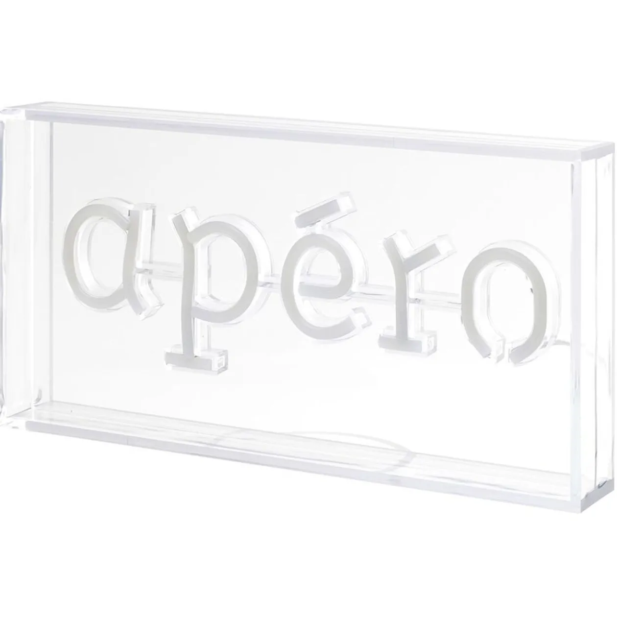 Lampe néon APÉRO 30x4,6xH15cm