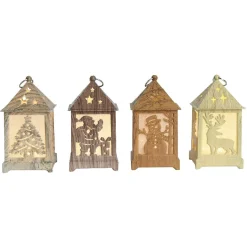 Lanterne de Noël à suspendre 1 LED