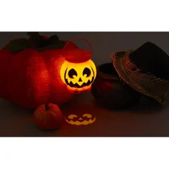 Lanterne led citrouille sonore Halloween