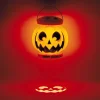 Lanterne LED sonore projecteur Halloween forme citrouille orange