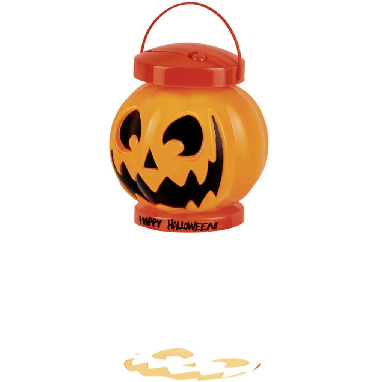 Lanterne LED sonore projecteur Halloween forme citrouille orange