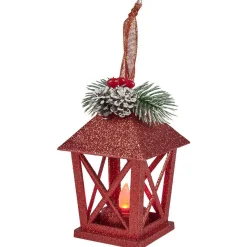 Lanterne lumineuse de Noël à poser