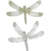 Libellule pailletée à clipser x 2 déco Noël