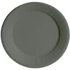 Lot de 10 assiettes en carton gris Ø23 cm