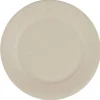 Lot de 10 assiettes en carton uni lin Ø18 cm