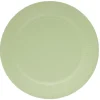 Lot de 10 assiettes en carton Ø23cm vert olive