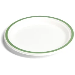 Lot de 20 assiettes plates fibre canne à sucre Ø22,5cm