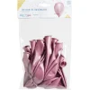Lot de 20 ballons en latex rose