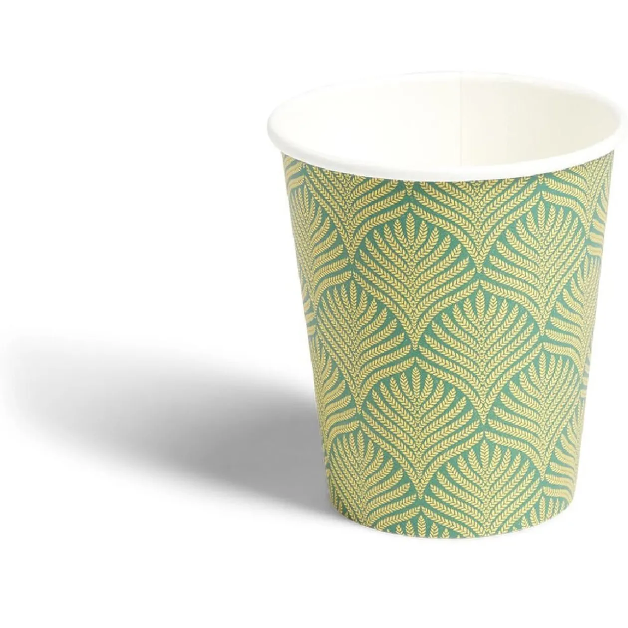 Lot de 10 gobelets en carton 25cl Ø7,5xH15cm