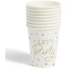 Lot de 8 gobelets Let's Party carton 24cl
