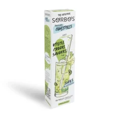 Lot de 6 pailles comestibles