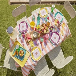 Lot de 12 pailles en papier design fruit