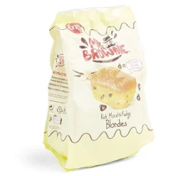 Lot de 8 sachets individuels Mr. Brownie Blondies vanille chocolat 200g