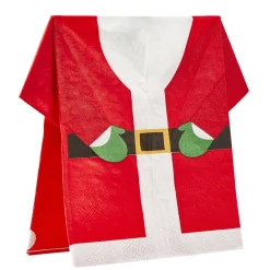 Lot de 10 serviettes en papier désign Père Noël