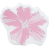 Lot de 20 serviettes jetables design fleur d'hibiscus