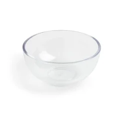 Lot de 6 verrines 120ml plastique transparent Ø8,3xH4cm