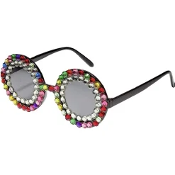 Lunette de soirée avec strass