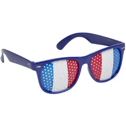 Lunettes avec drapeau français