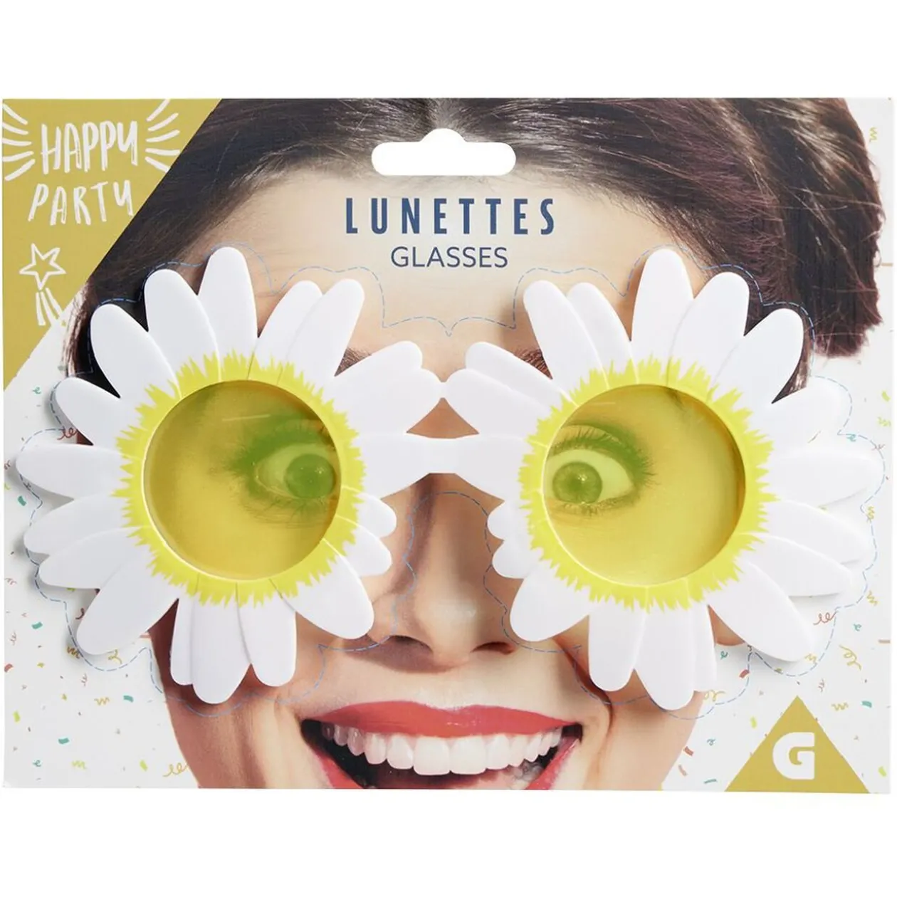Lunettes fleurs marguerite