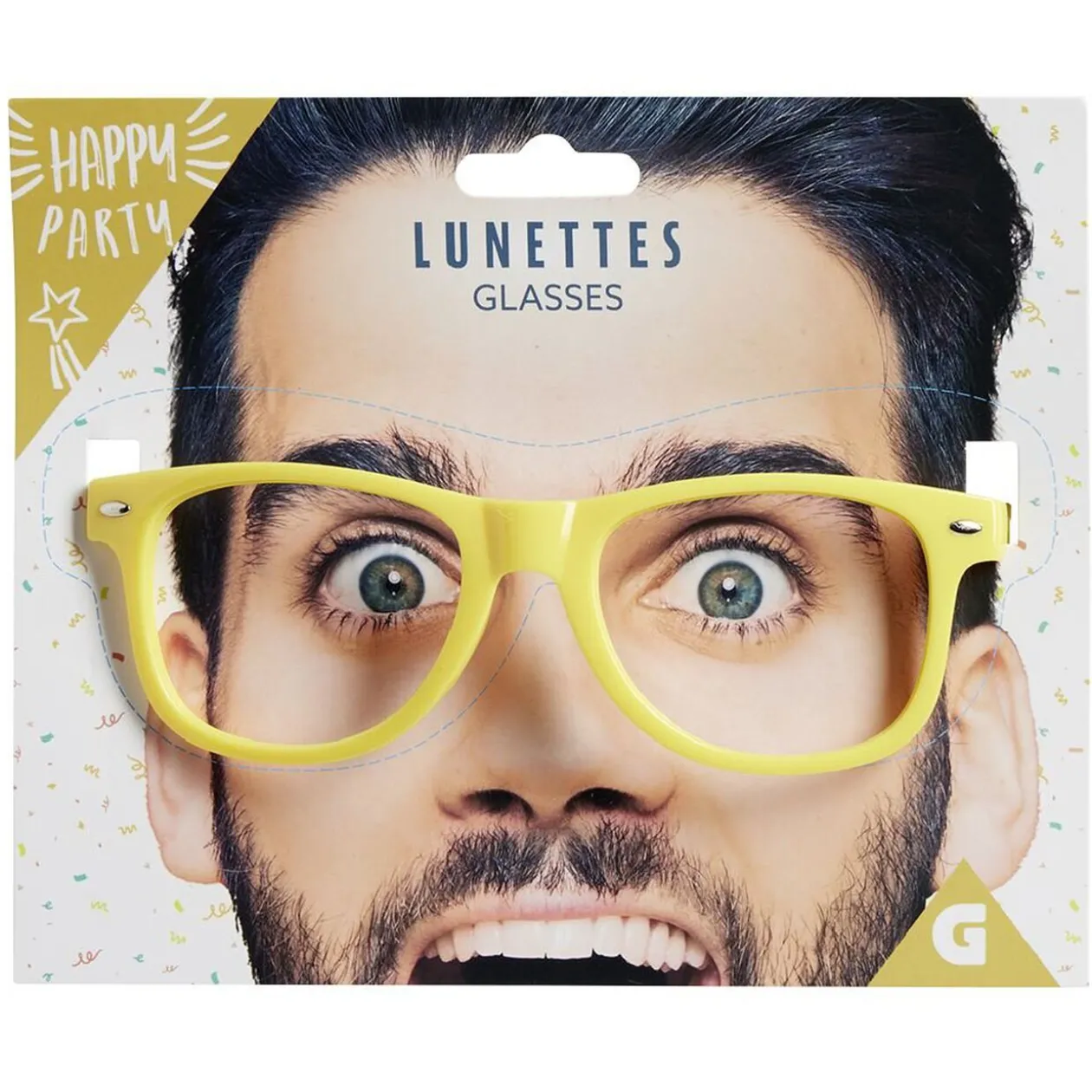 Lunettes sans verre flashie - 4 modèles