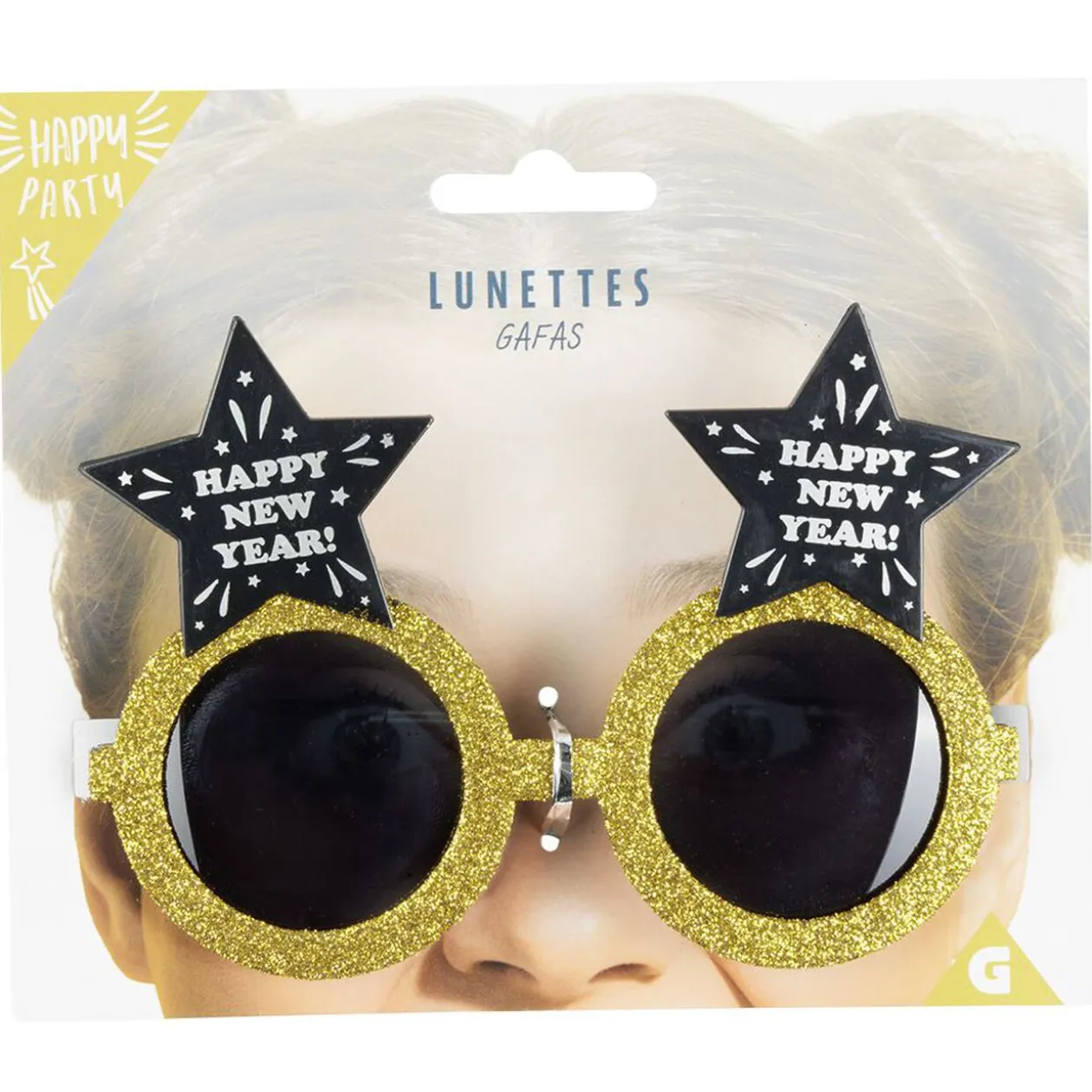 Lunettes étoiles Happy New Year