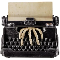 Machine à écrire Halloween animé à LED