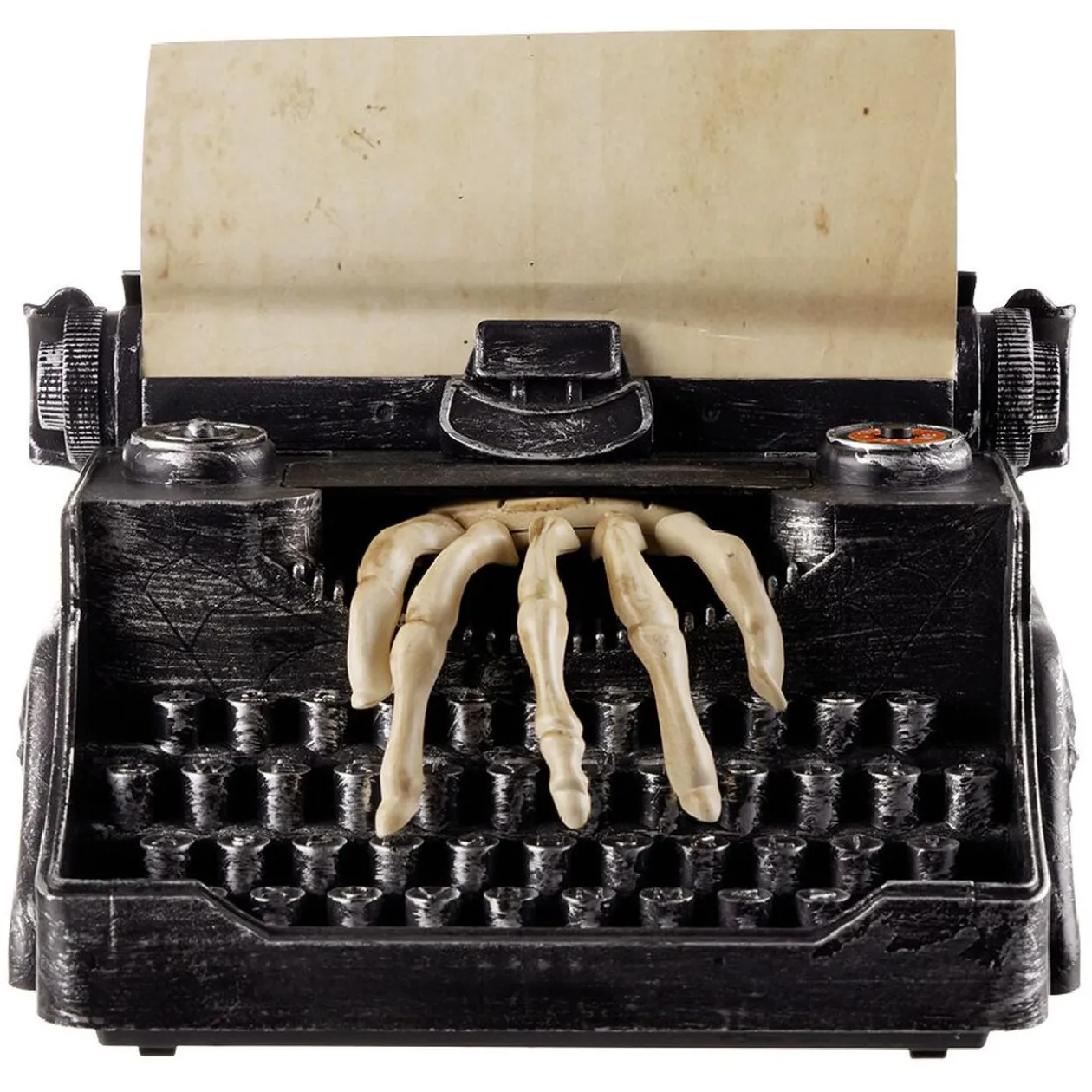 Machine à écrire Halloween animé à LED