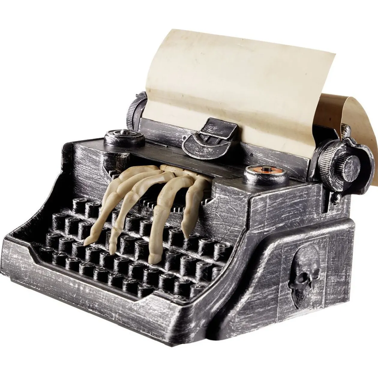 Machine à écrire Halloween animé à LED