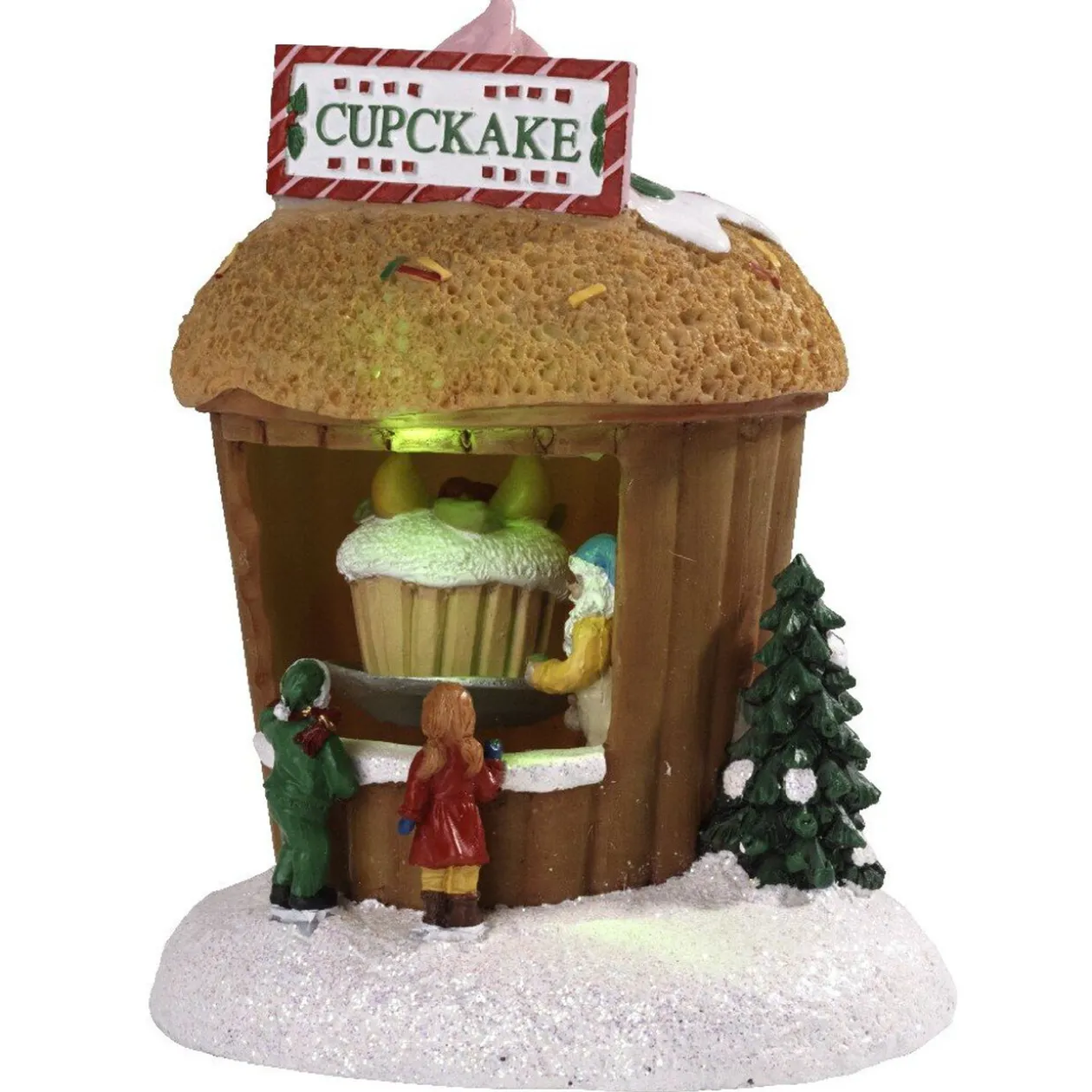 Magasin de Noël animé et lumineux