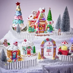 Maison cupcake lumineuse - 2 modèles