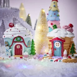 Maison cupcake lumineuse - 2 modèles