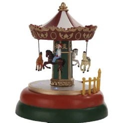 Manège animé et lumineux multicolore