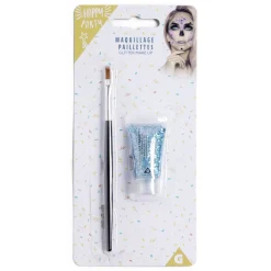 Maquillage paillettes avec pinceau - 4 coloris