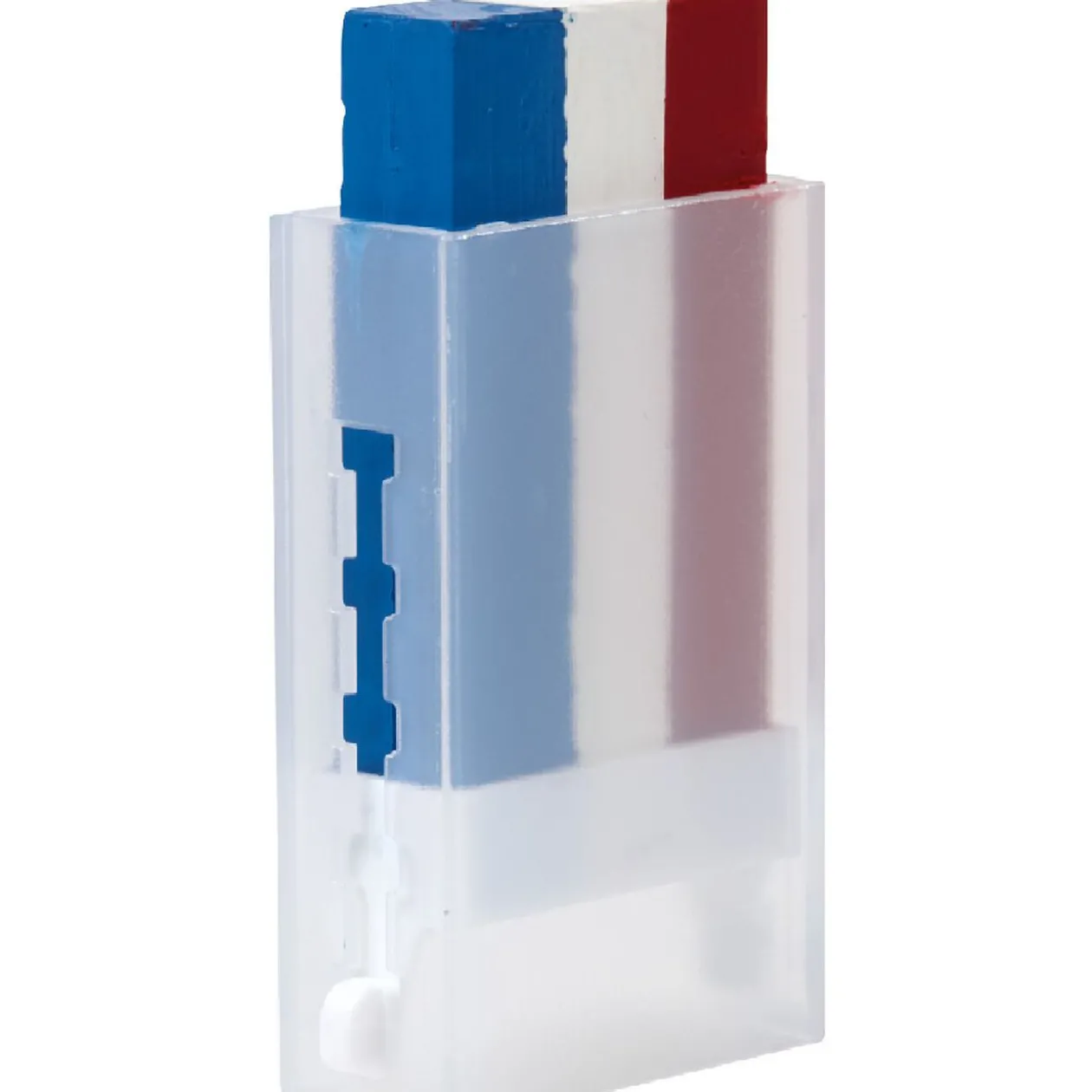 Maquillage stick minéral tricolore supporter France
