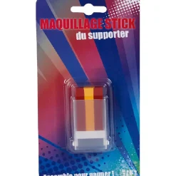 Maquillage stick minéral tricolore supporter Espagne